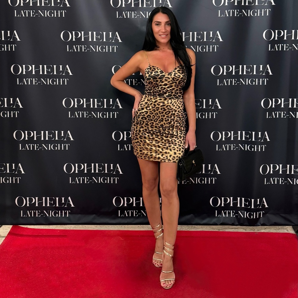 Lea leopard dress
